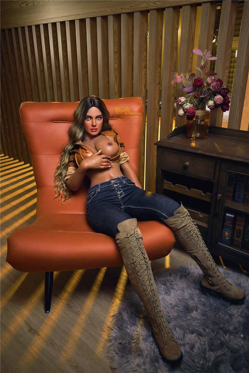 Sexpuppe Luna Dark Tanned 2