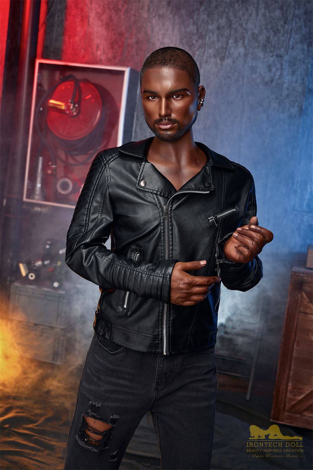 Maenliche Sexpuppe Kevin Black