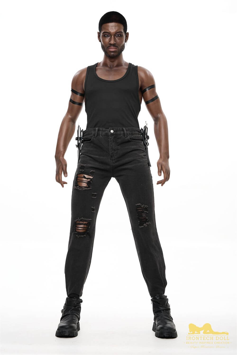 Maenliche Sexpuppe Black 3