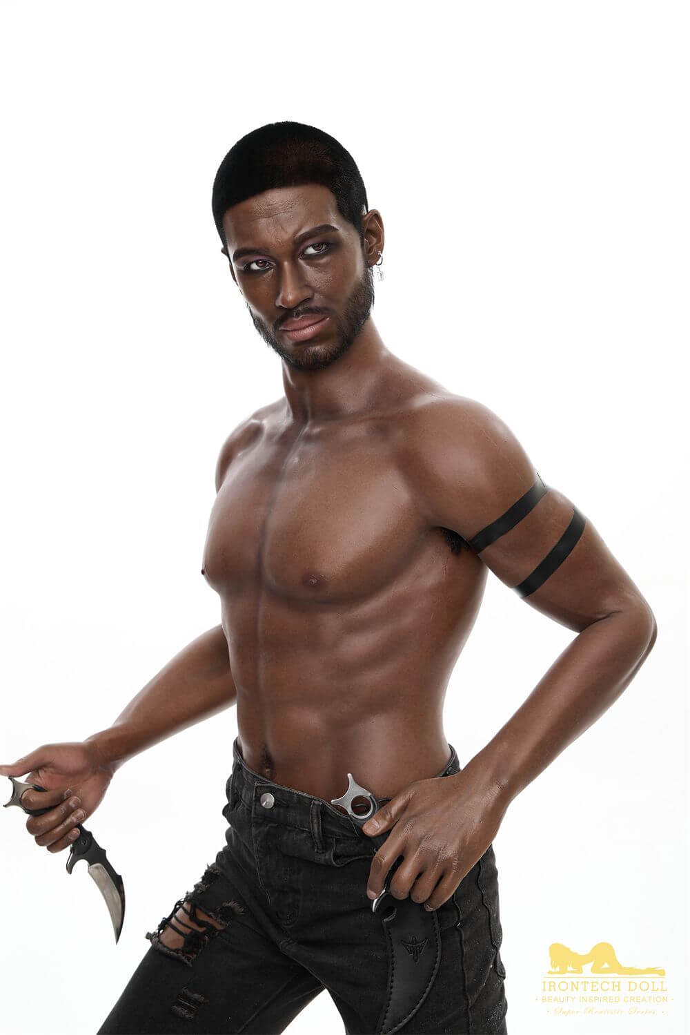 Maenliche Sexpuppe Black 3
