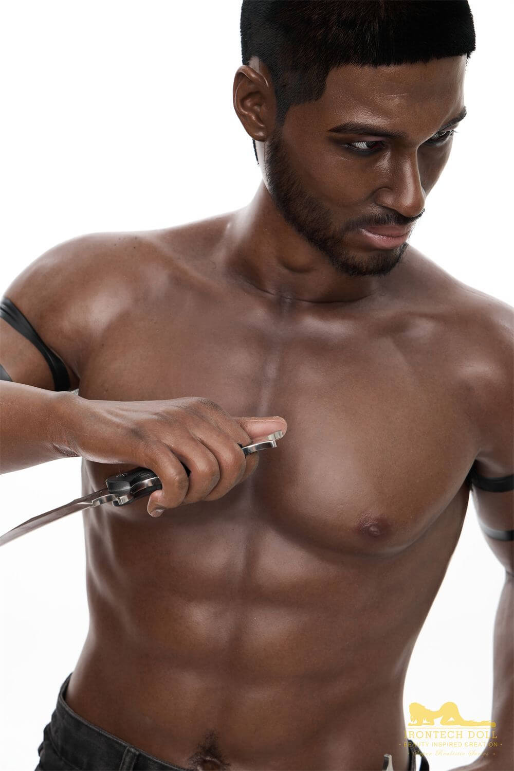 Maenliche Sexpuppe Black 3