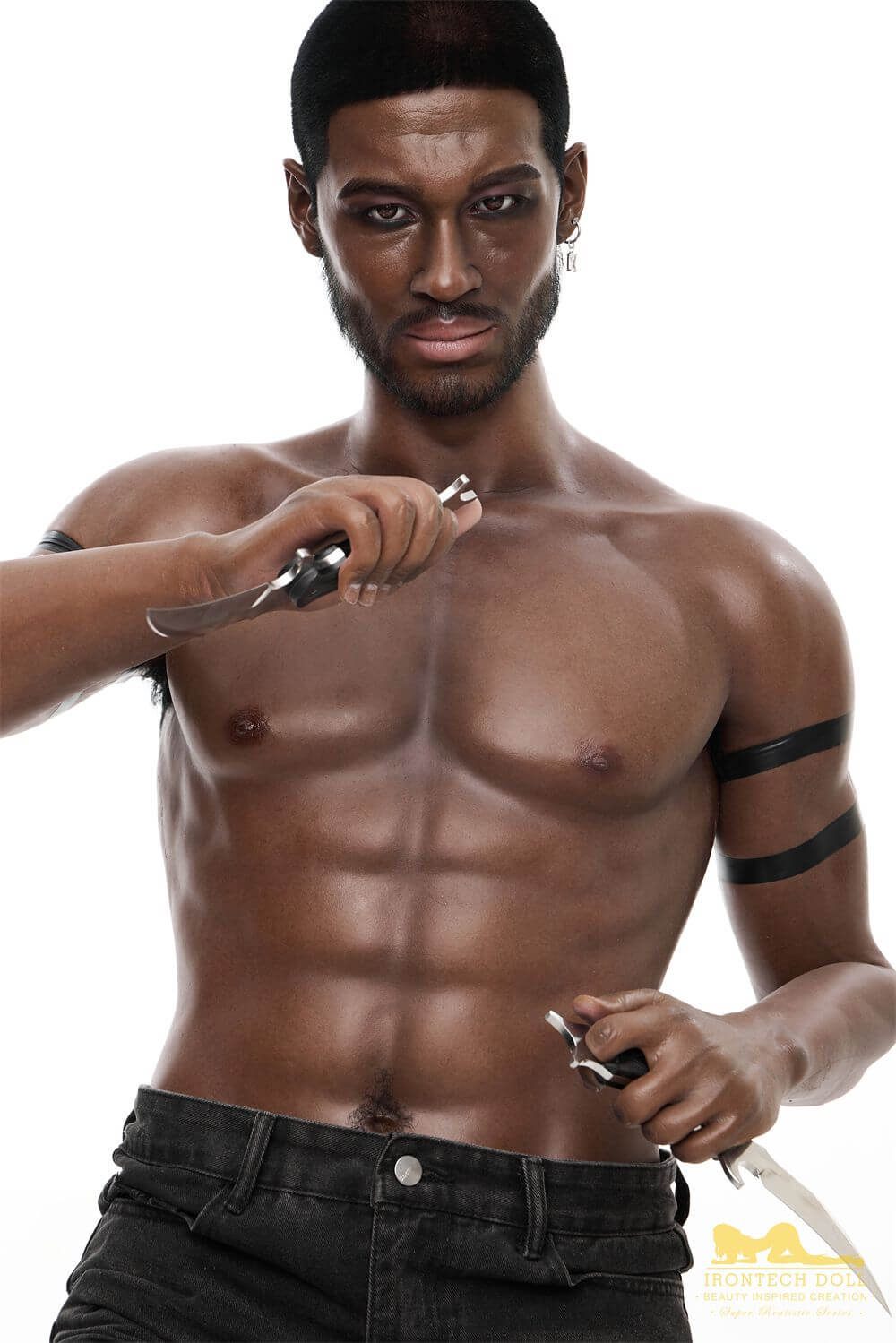 Maenliche Sexpuppe Black 3