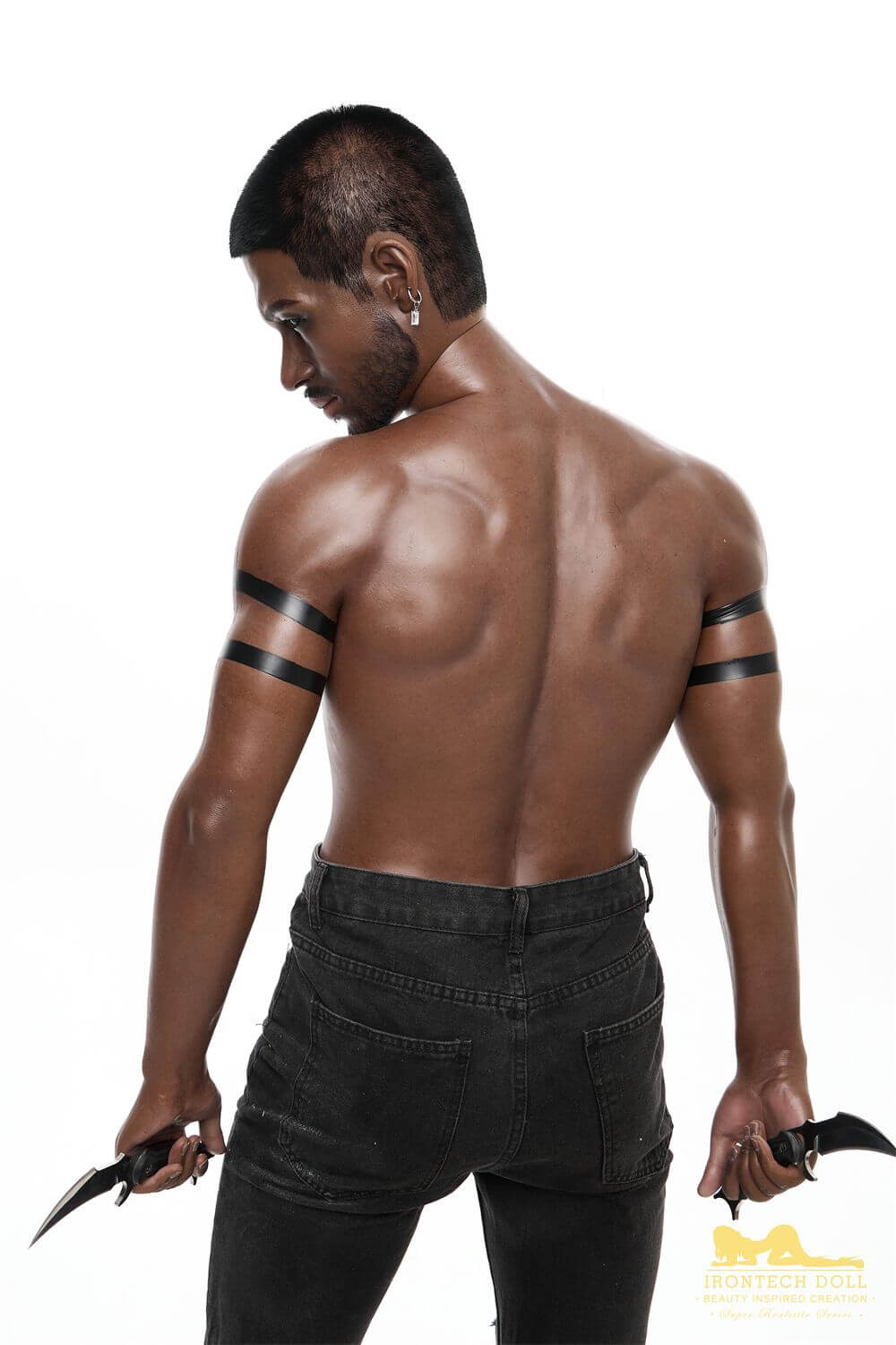 Maenliche Sexpuppe Black 3