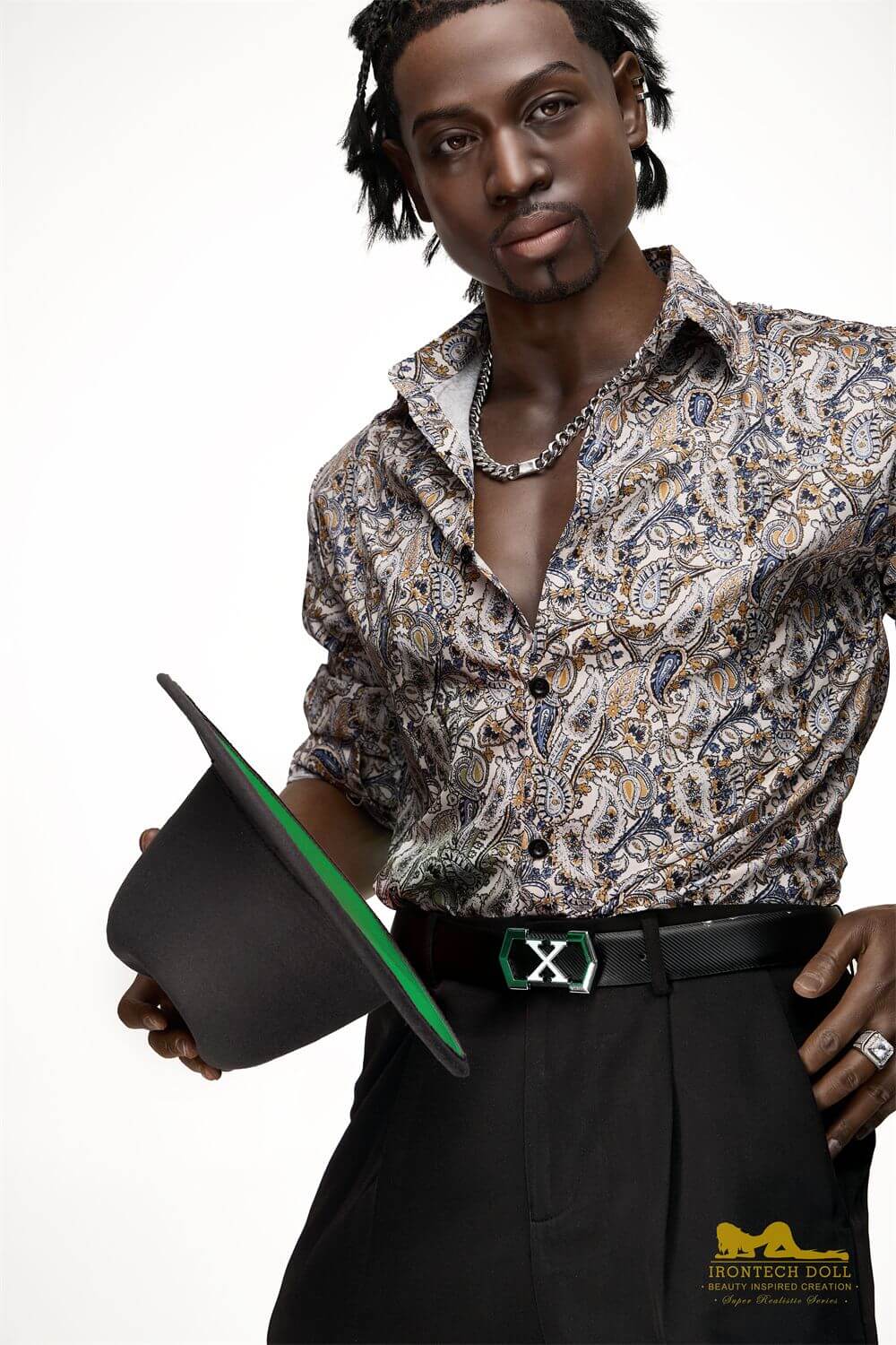 Maenliche Sexpuppe Black 4