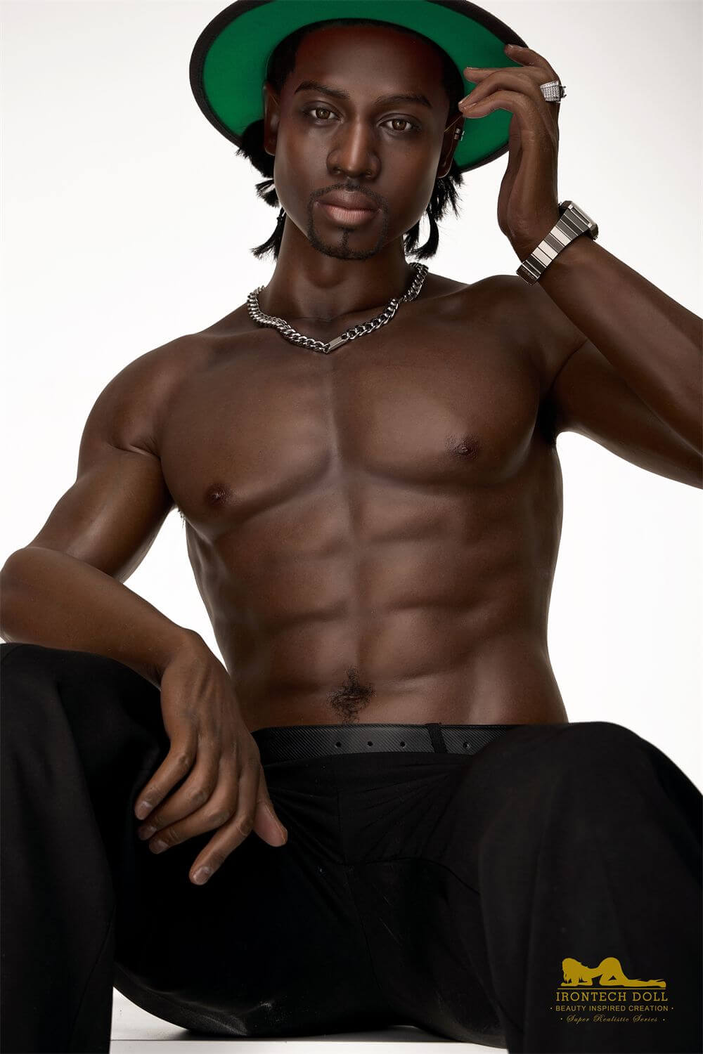 Maenliche Sexpuppe Black 4