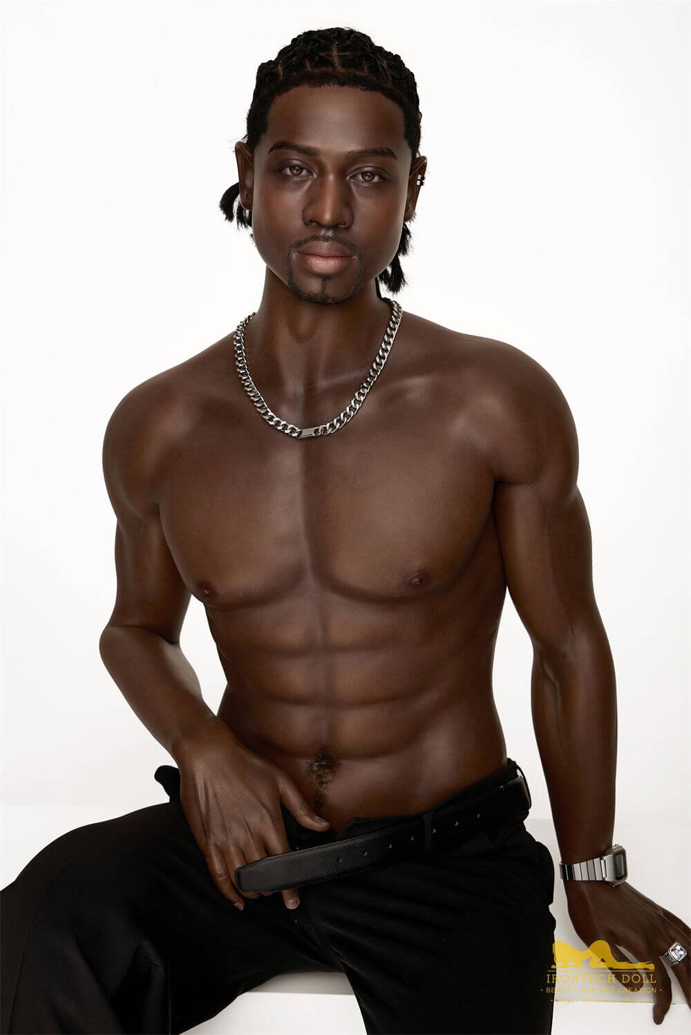 Maenliche Sexpuppe Black 4