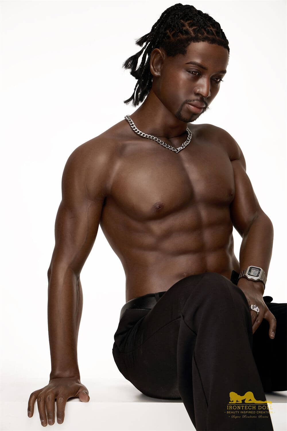 Maenliche Sexpuppe Black 4