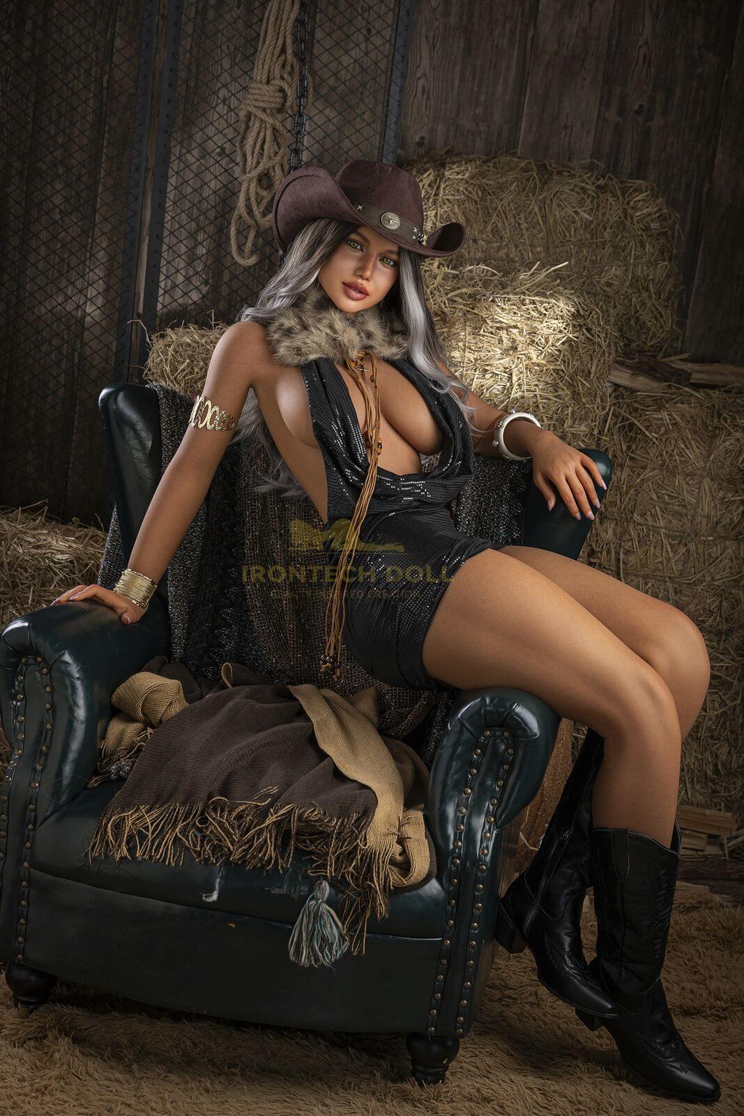 Silikonpuppe Celine Western Cowgirl