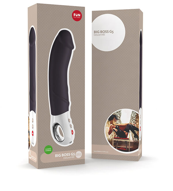 Big Boss G5 Vibrator Black