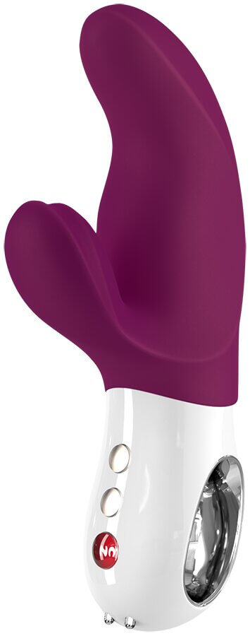 Miss Bi Dual Vibrator Brombeer