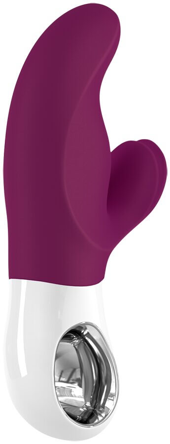 Miss Bi Dual Vibrator Brombeer