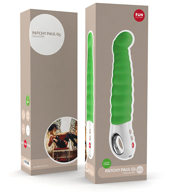 Patchy Paul G5 Vibrator Neon Gruen
