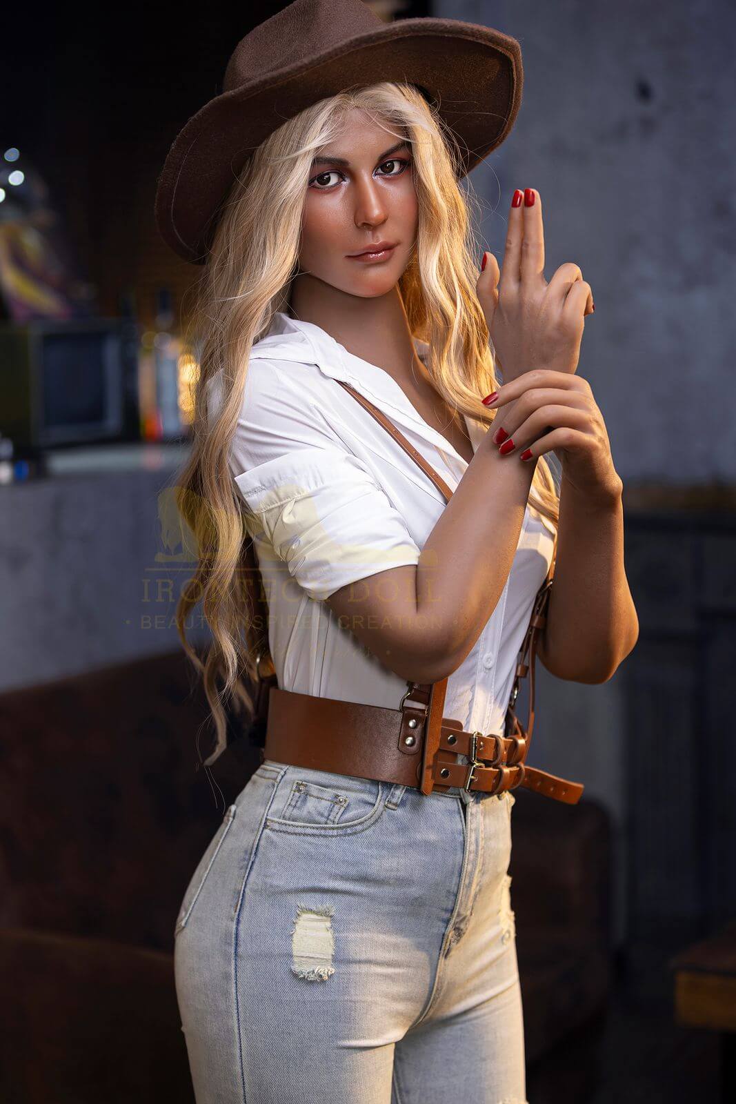 Hybrid Sex Doll Danica Dark Tanned