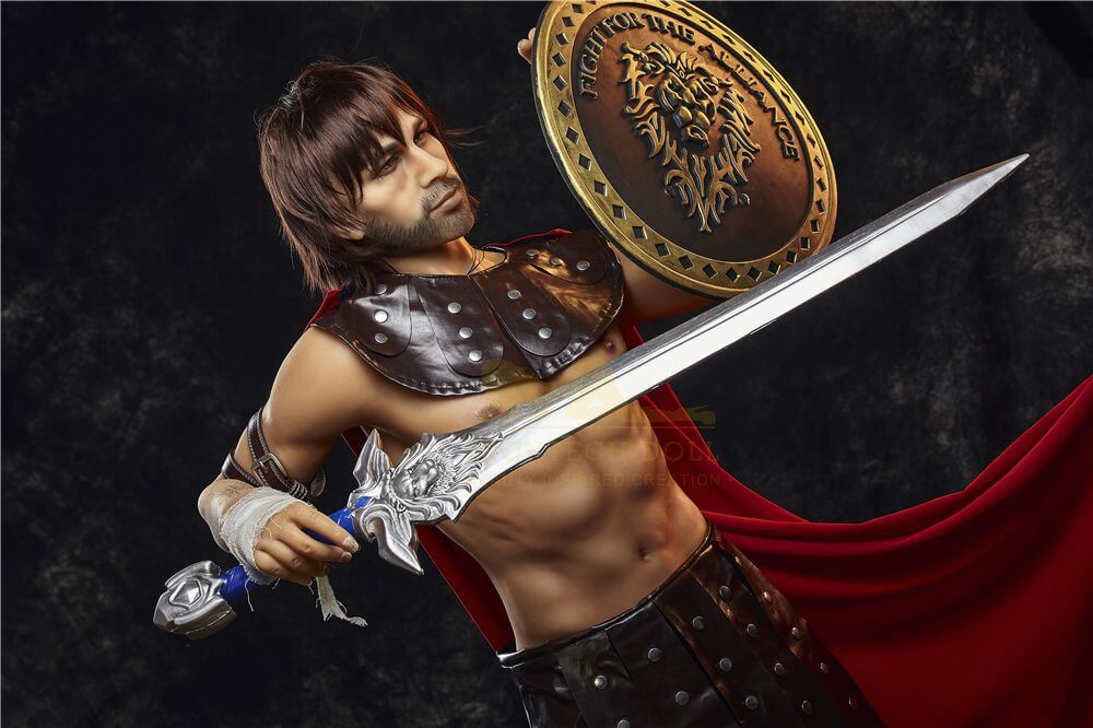 Maenliche Sexpuppe Charles Warrior