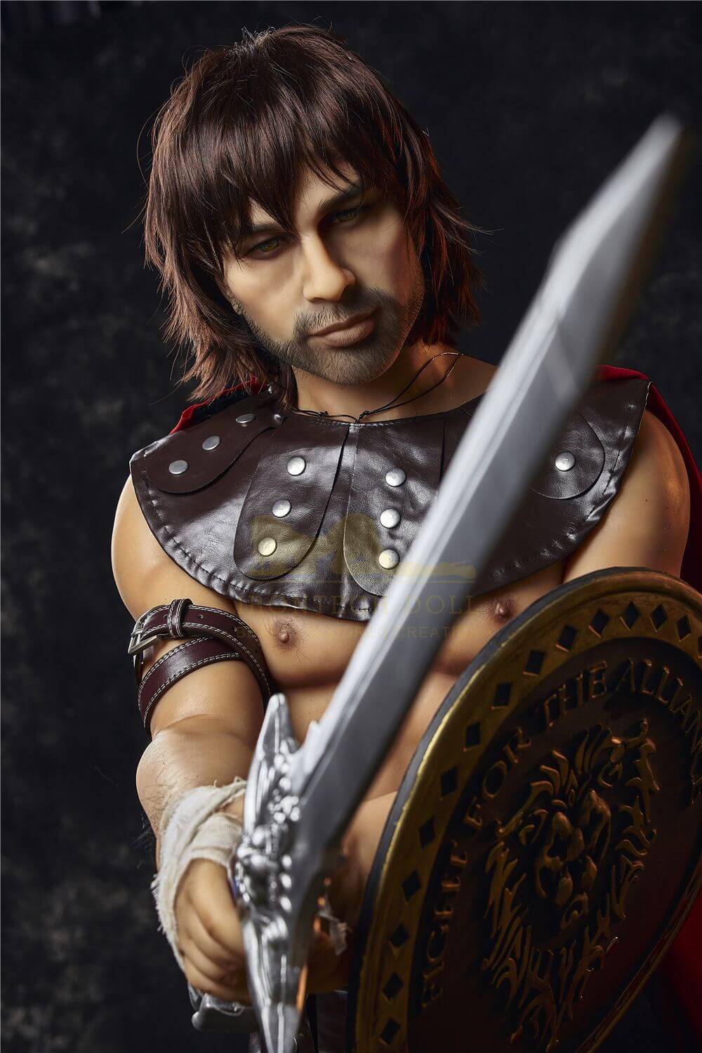 Maenliche Sexpuppe Charles Warrior