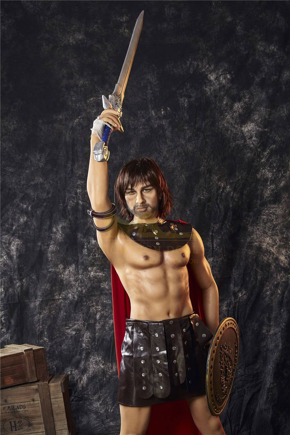 Maenliche Sexpuppe Charles Warrior