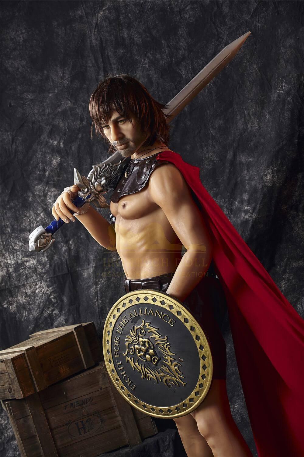 Maenliche Sexpuppe Charles Warrior