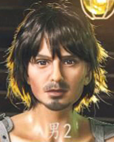 Irontech Doll Kopf Nicholas