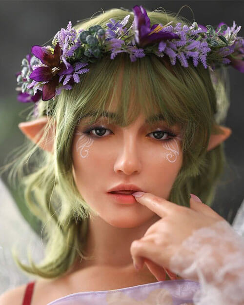 Irontech Doll Kopf S48 Echo Elf